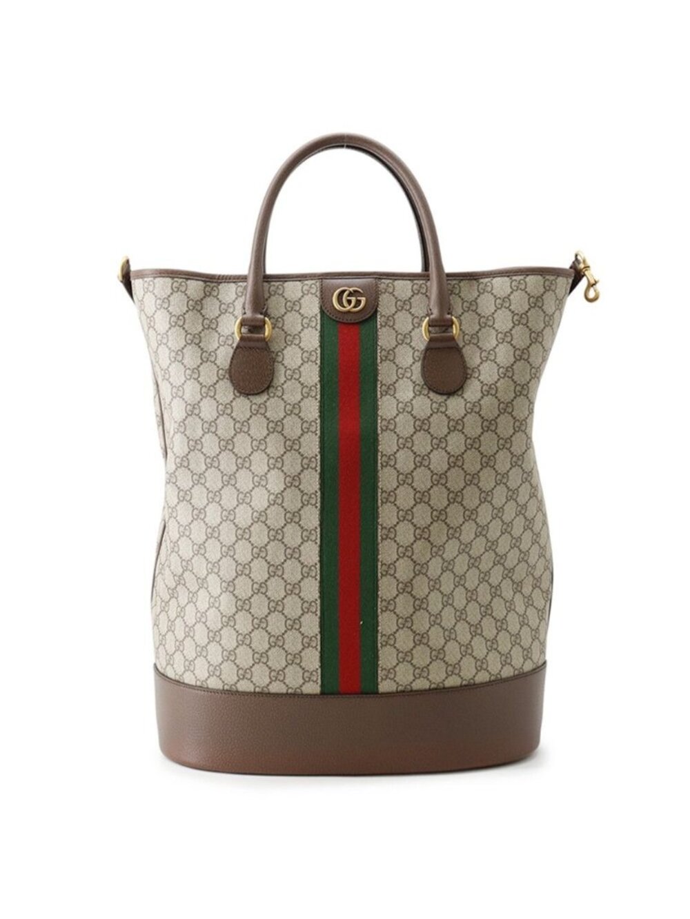 Gucci Handbag GG Supreme Ophidia Savoy Duffle Bag